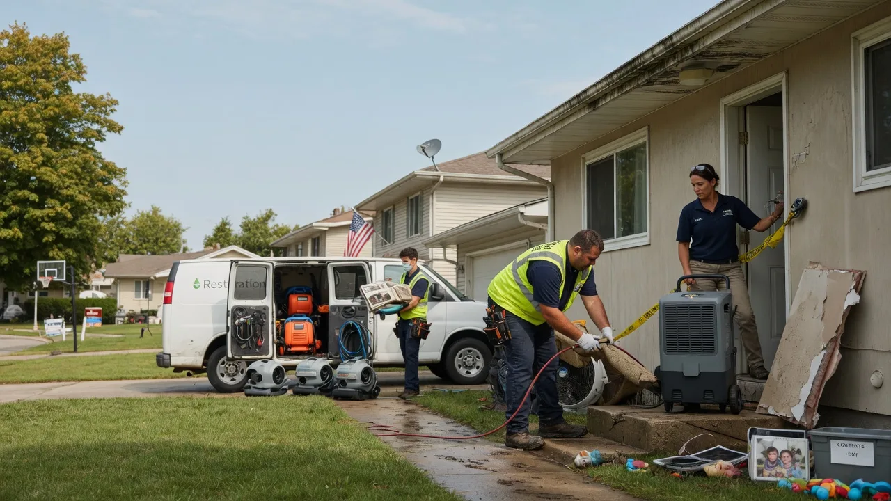 Water Damage Restoration in Louisiana near me